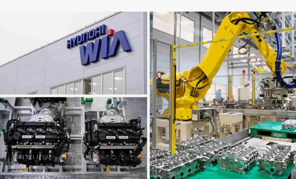 Завод двигателей Hyundai Wia в Санкт-Петербурге