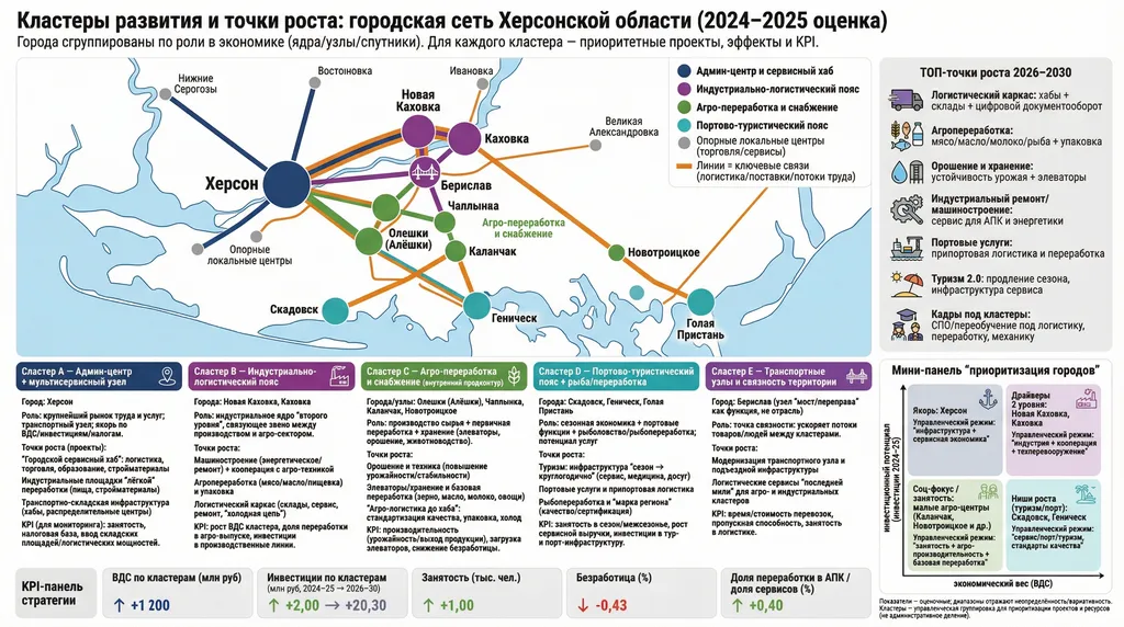 Примечания: * В инвестиций Каховки учтён крупный проект модернизации мясокомбината. ** Инвестиции Чаплынского района преимущественно в агросектор (орошение, техника).