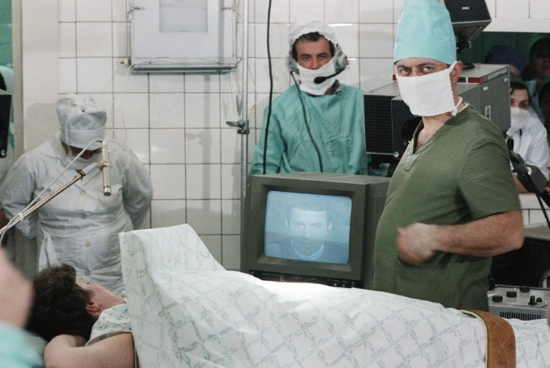 Дистанционное обезболивание пациента...