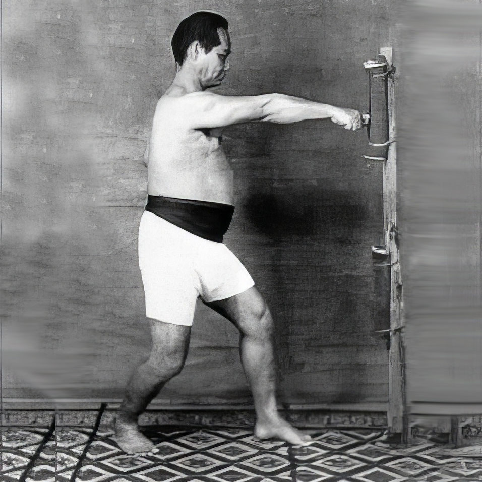 Теки Мотобу. Обратите внимание на ударную поверхность. Вы давно такое отрабатывали?