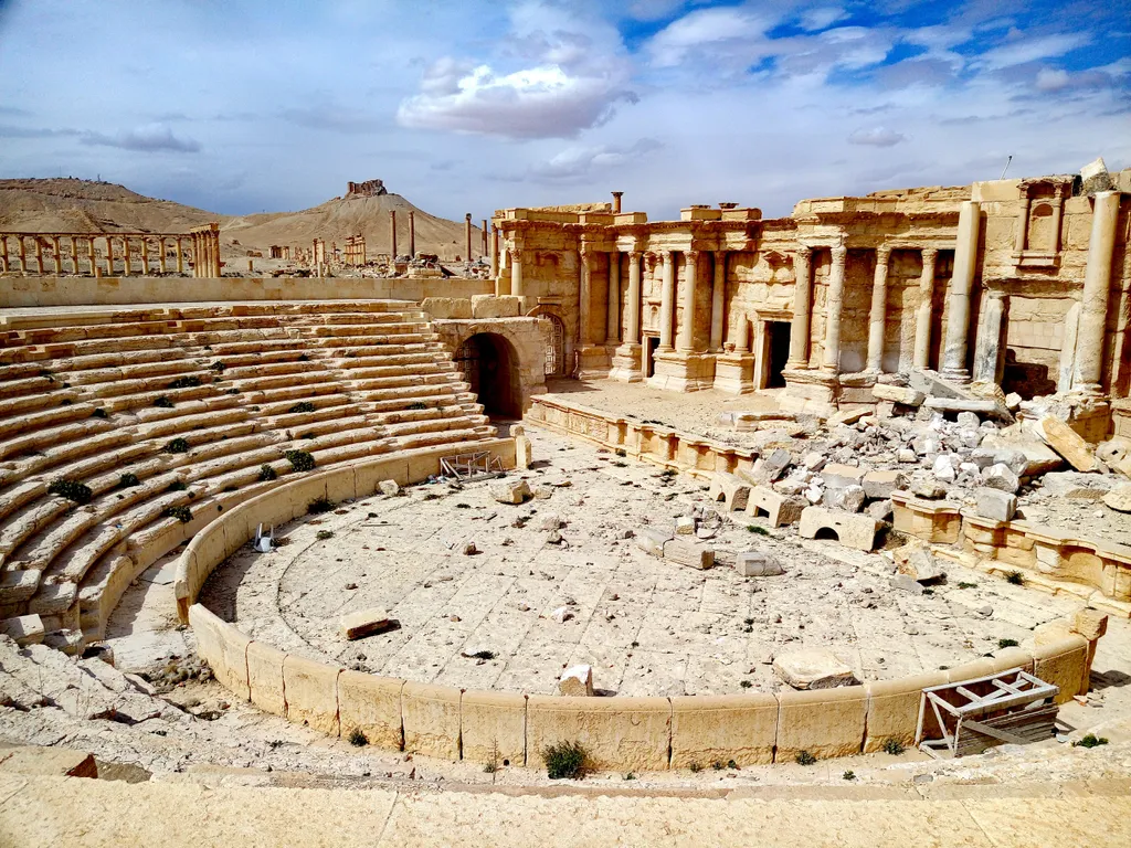 Palmyra Amphitheater. PHOTO: Sergei Chemekov