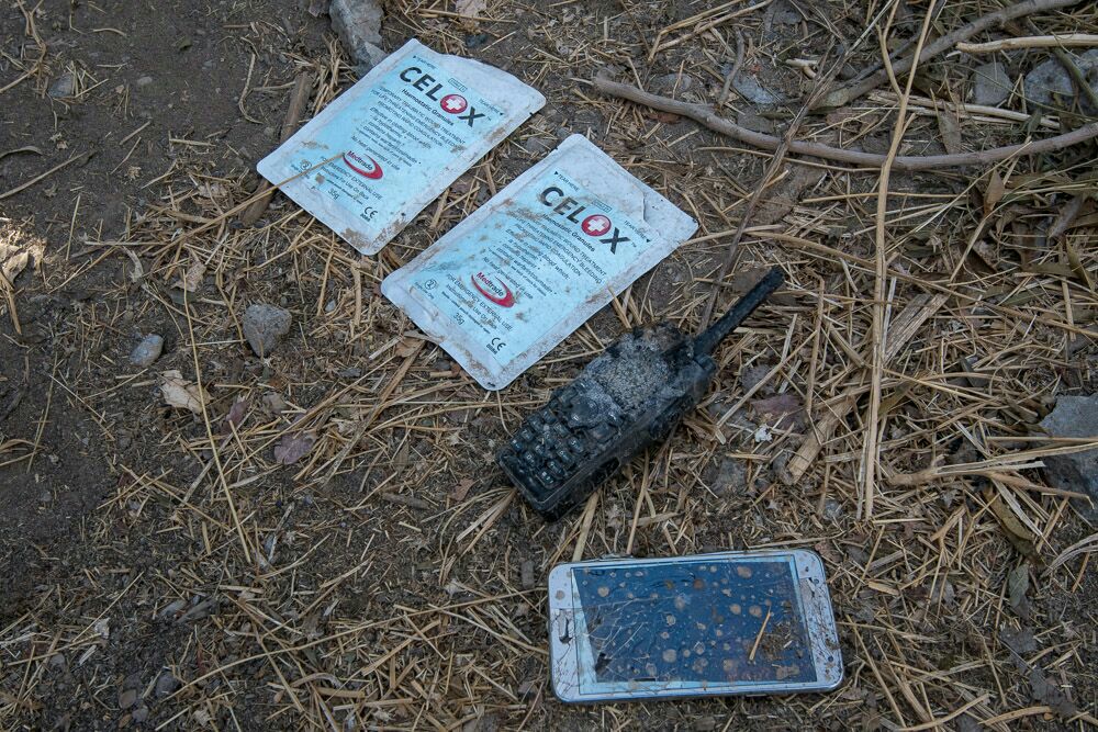 На позициях ИГИЛ на острове Хувейджа Катыа. Фото: Степан Яцко @photopmc