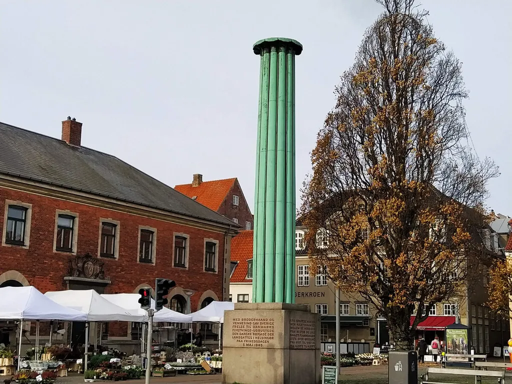 Хельсингер. Место высадки Датского корпуса 5 мая 1945 года. Фото Владимира Тулина.