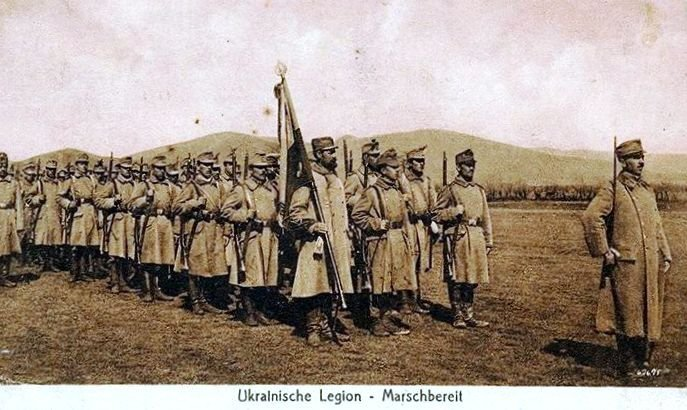 Сечевые стрельцы в австро-венгерской армии.