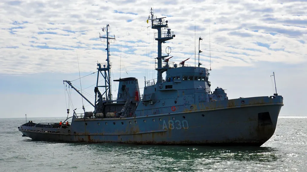 Украинский буксир "Кореец".