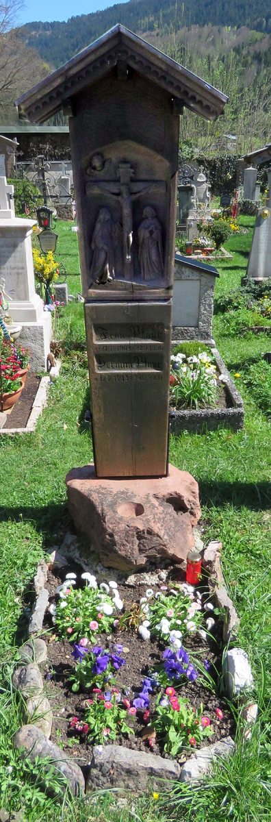 Могила Франца Пфнюра.