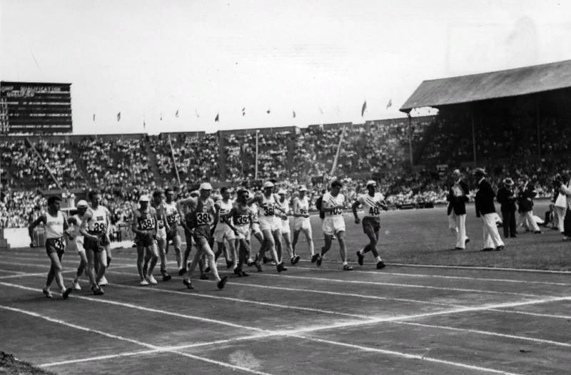 Старт марафона.