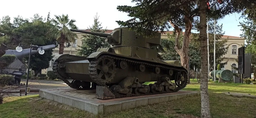 Танк Т-26 в Военном музее в Стамбуле. Фото Владимира Тулина.