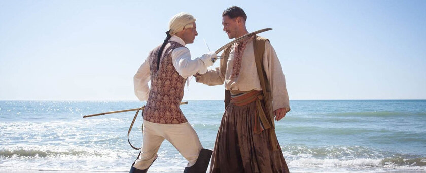 Кадр из фильма "Крепость Хаджибей".