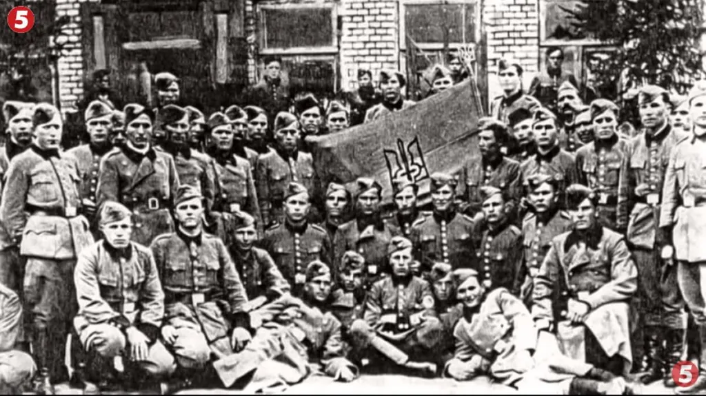 Палачи Хатыни после перехода на сторону французских партизан.