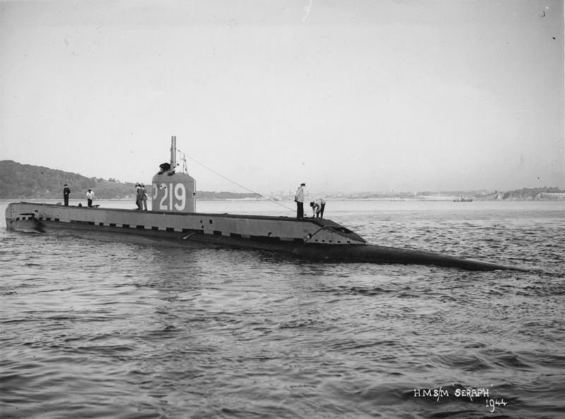 Британская подводная лодка Seraph.