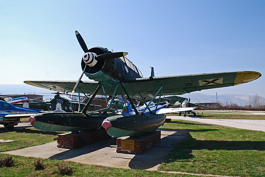Гидросамолет Арадо Ar 196 в Музее ВВС в Пловдиве. 