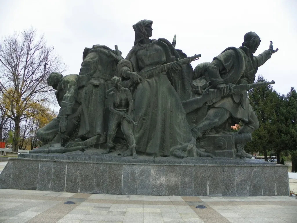 Памятник борцам за освобождение Македонии. Фото Владимира Тулина.