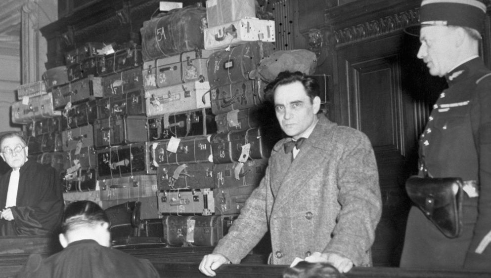 Марсель Петио во время судебного процесса.