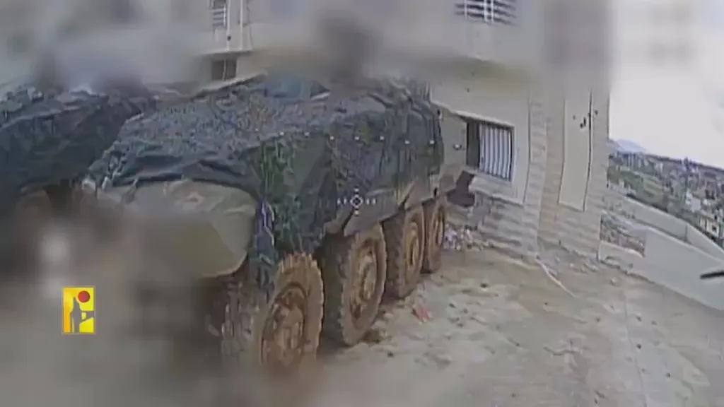 В кадре БТР «Эйтан»