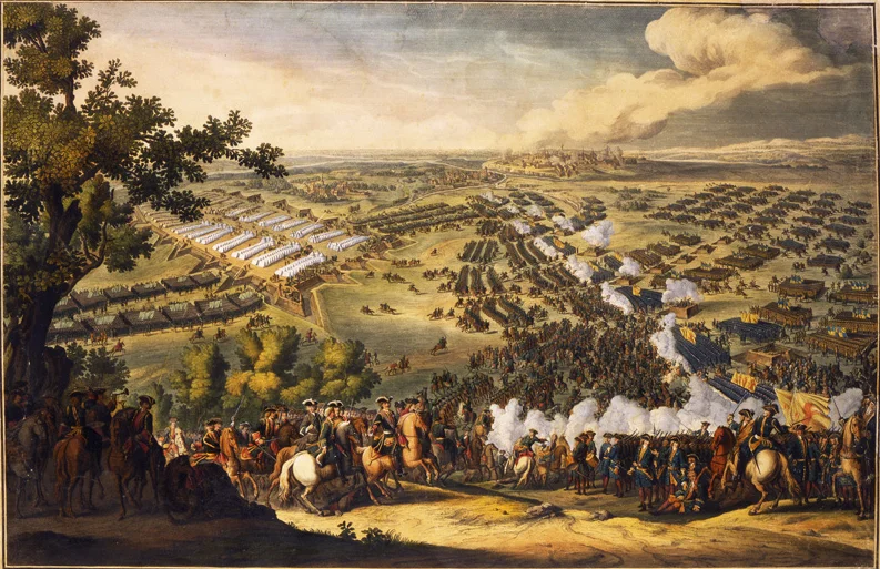 Полтавская битва (1725) Николая Лармессина.