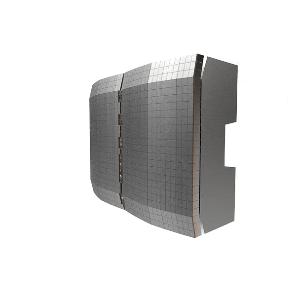 так выглядит итоговое устройство в сборе. Одна кафельная плиточка нашего одеялка, да!