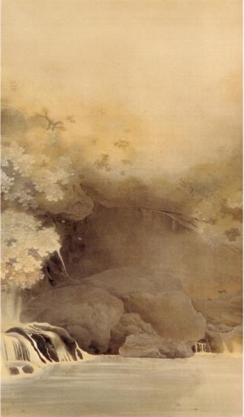 Hishida Shunsō, «Autumn Landscape with Colored Leaves», 1899