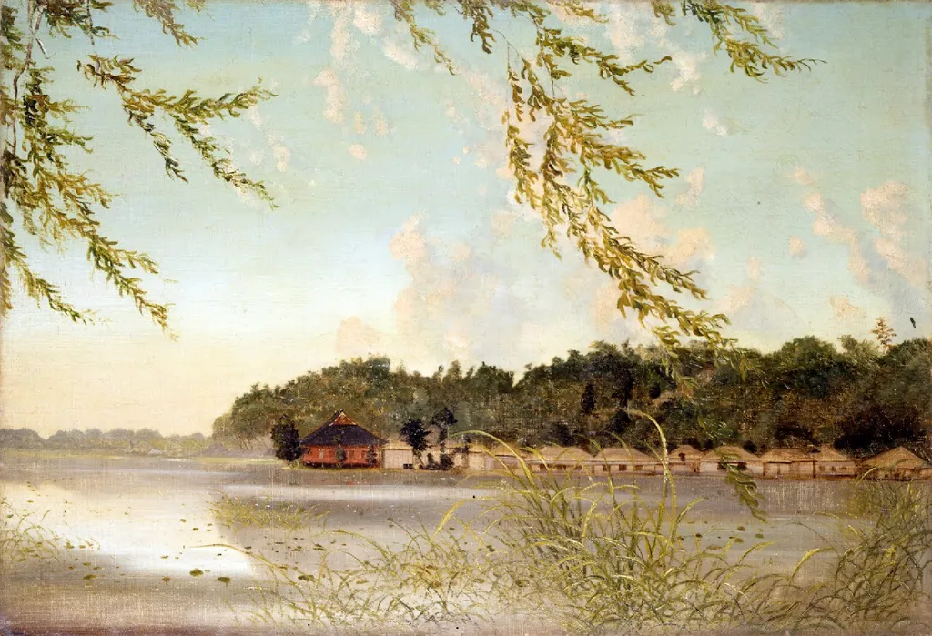 Takahashi Yuichi, «Shinobazu Pond», 1880