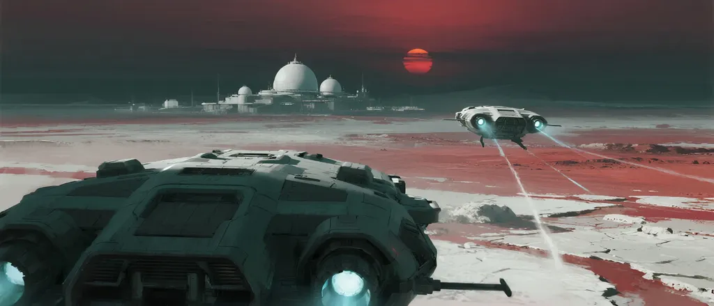 Эти гигантские машины добывали драгоценный водяной лёд из полярных шапок