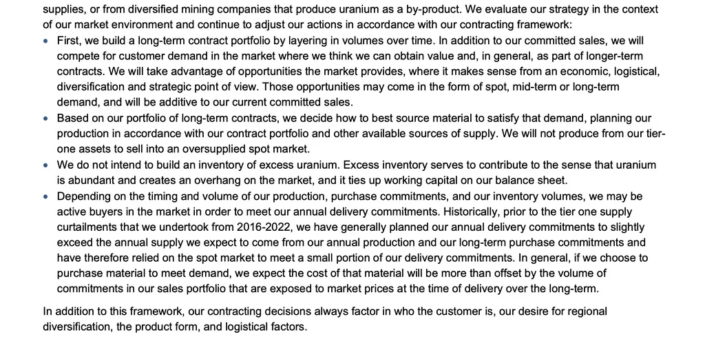 Методология контрактования от Cameco