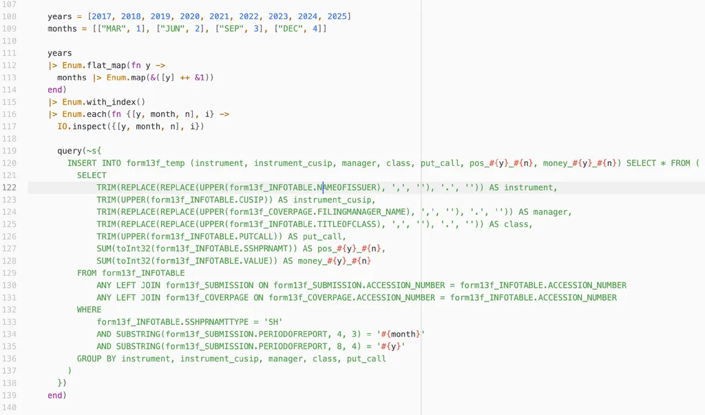 вставка данных в промежуточную таблицу