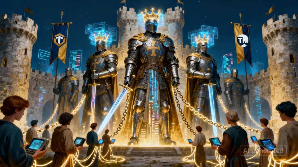 Вот как видит Perplexity технофеодализм. Решил ничего не менять :)