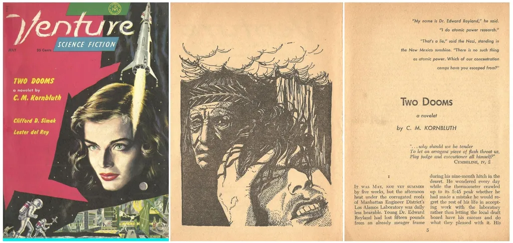 Отдельное внимание на другие "локомотивы" номера. Для ценителя золотого века фантастики имена рядом с нашим следующим ветераном очень даже знаковые.