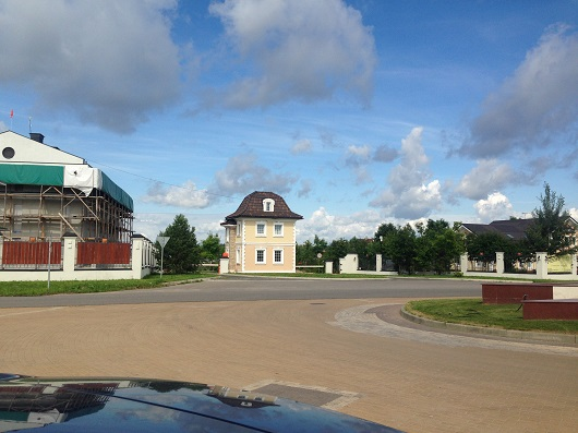 КПП коттеджного поселка Онегино