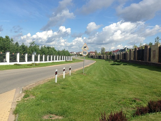 Дорога между КП Онегино и КП Миллениум парк