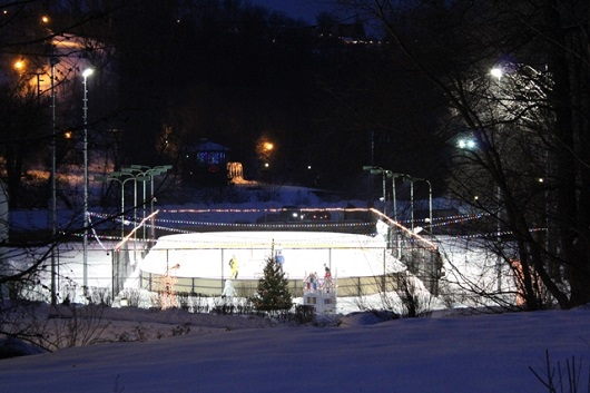 Каток в Лужки-клуб