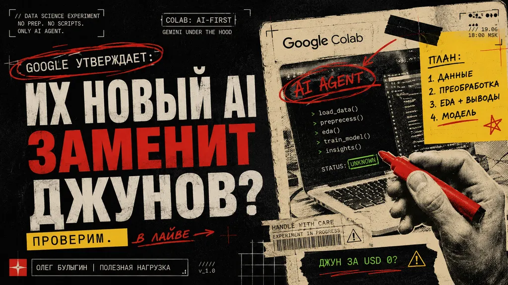 Google утверждает, что их новый AI заменит джунов. Проверим? 🤖