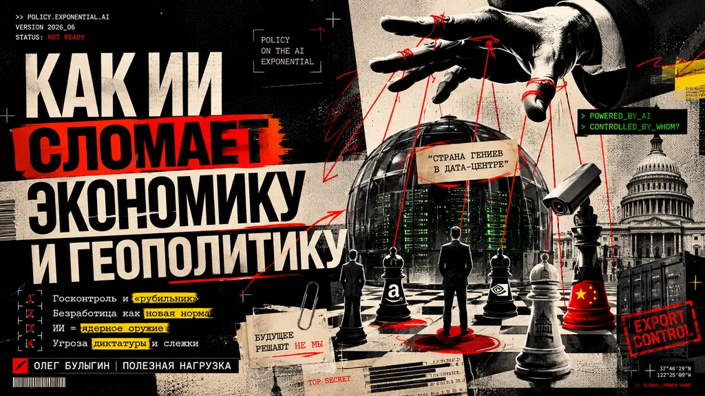 Дарио Амодеи о том, как ИИ сломает экономику и геополитику 🌏