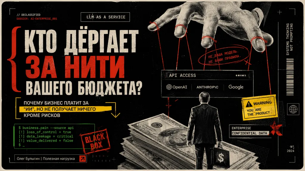 Как Кремниевая долина разводит энтерпрайз на ИИ-токены 🤡