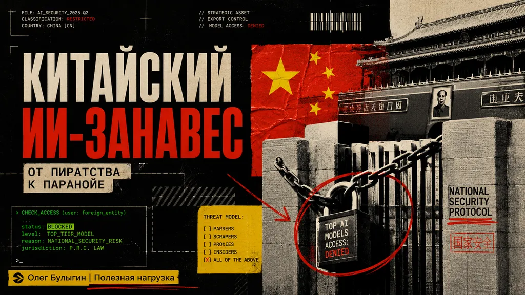 Китайский ИИ-занавес: от пиратства к паранойе 🇨🇳
