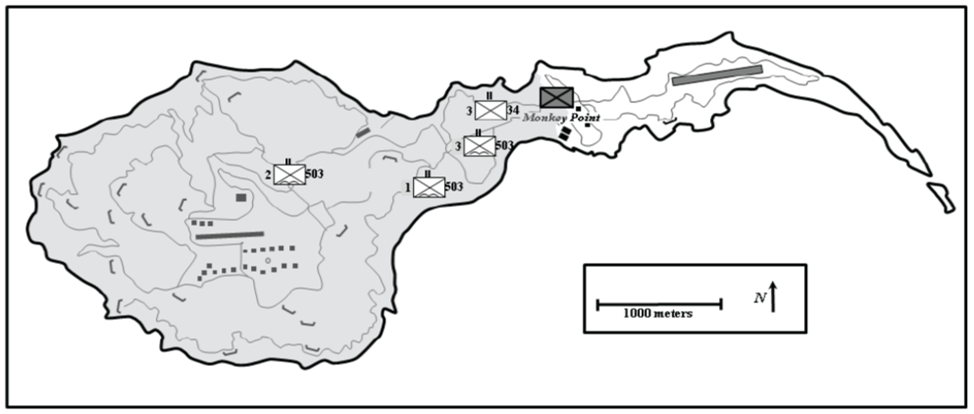 Карта 4. Финальный натиск, 18–26 февраля 1945 года.