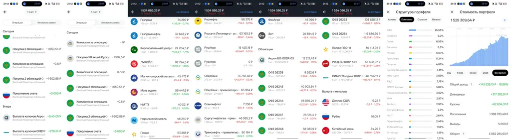 Закупка в публичный портфель #акциина5000