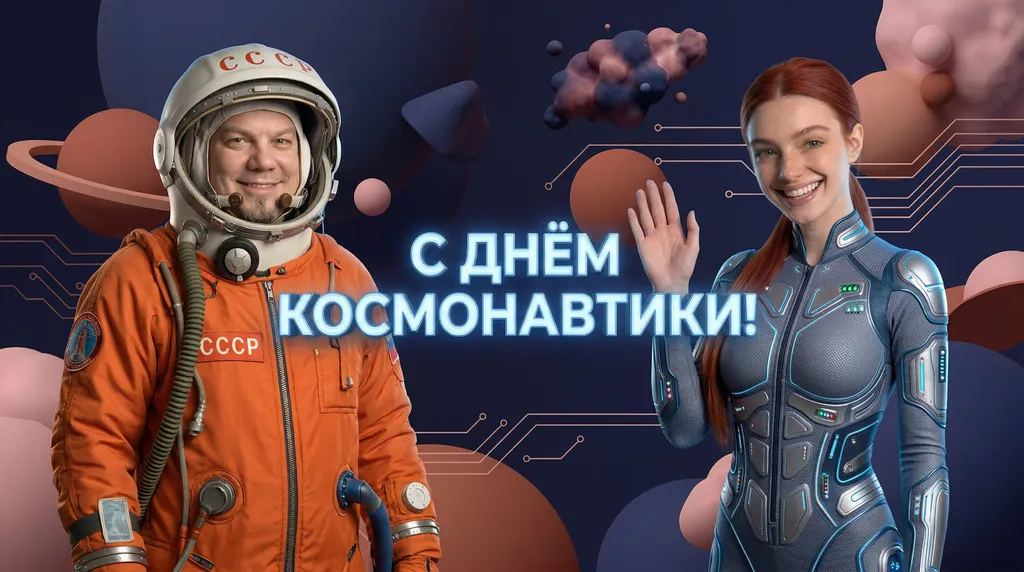 С Днём Космонавтики