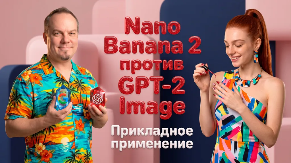 Nano Banana 2 против GPT-2 Image. Прикладное применение