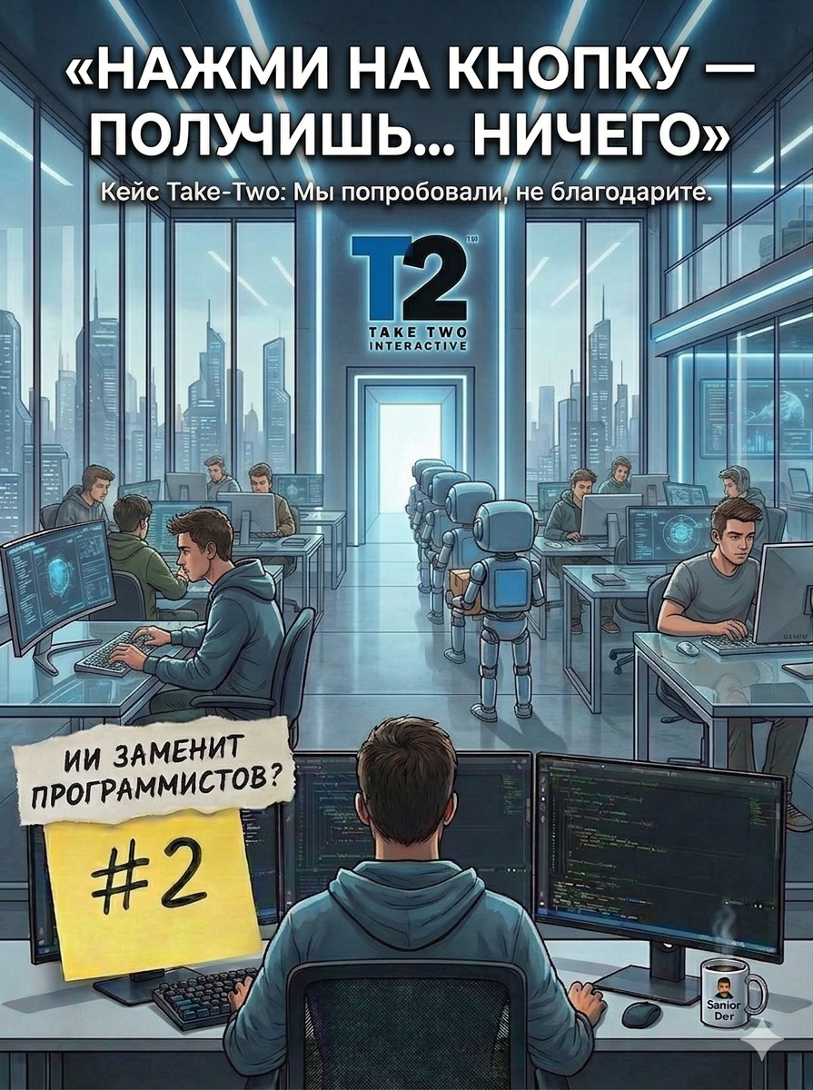 Почему GTA VI не пишется промптами — Разбор демарша Take-Two
