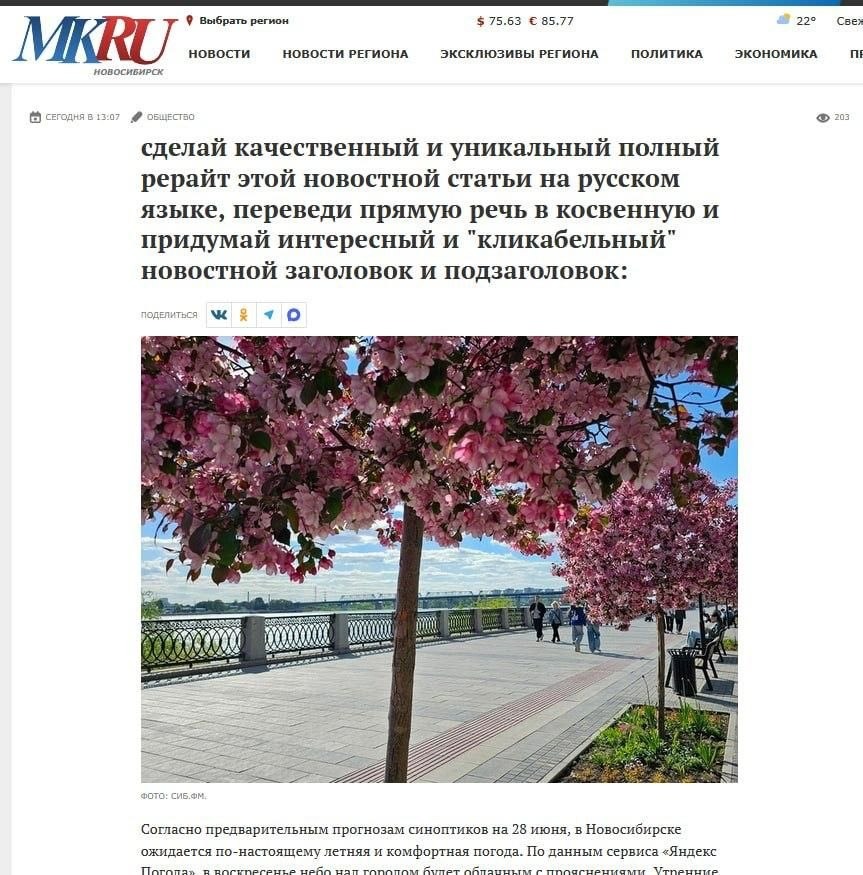 Современная журналистика