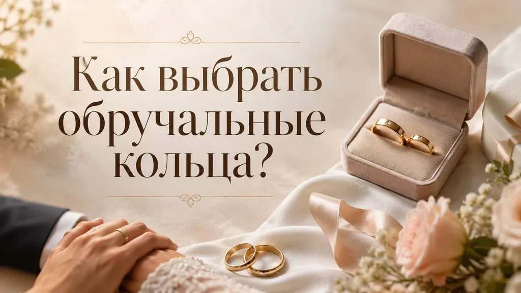 Как выбрать обручальные кольца: подробный гид для пары