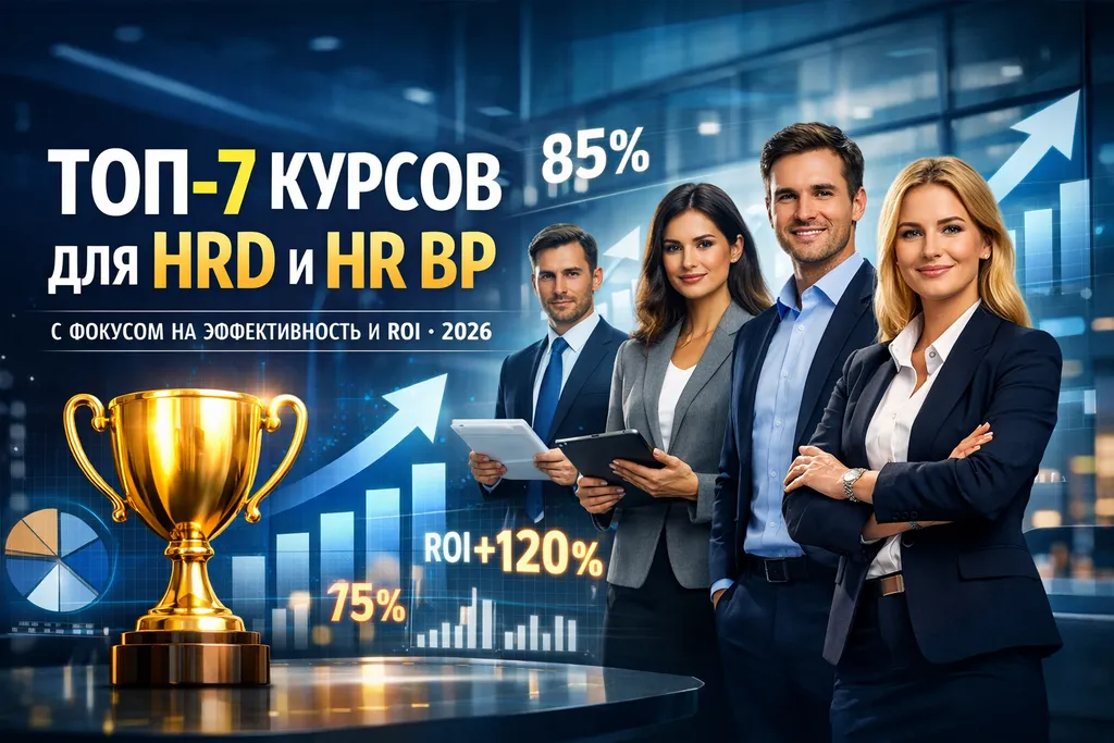 ТОП-7 лучших курсов обучения для Директора по персоналу и HR BP с функцией управления эффективностью в России в 2026 году