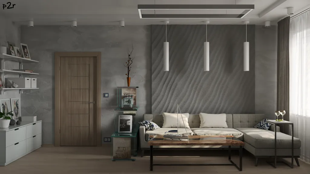 Визуализация интерьера студии