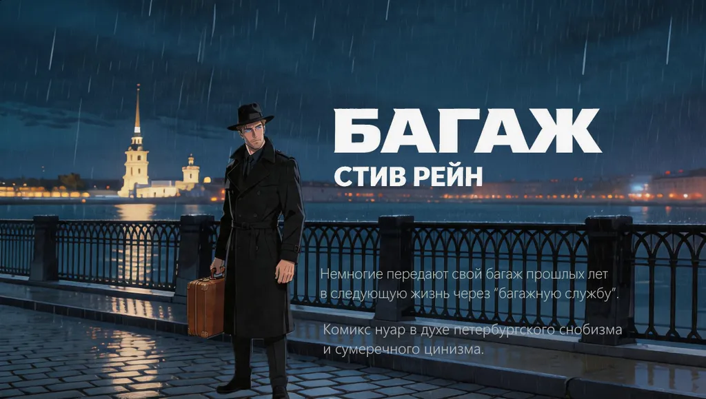 Анализ визуального стиля комикса «Багаж» от эксперта Grok