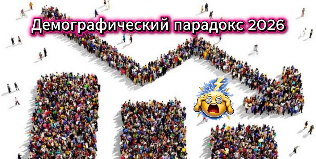 Демографический парадокс 2026: людей нет, работы — в избытке, а экономика буксует