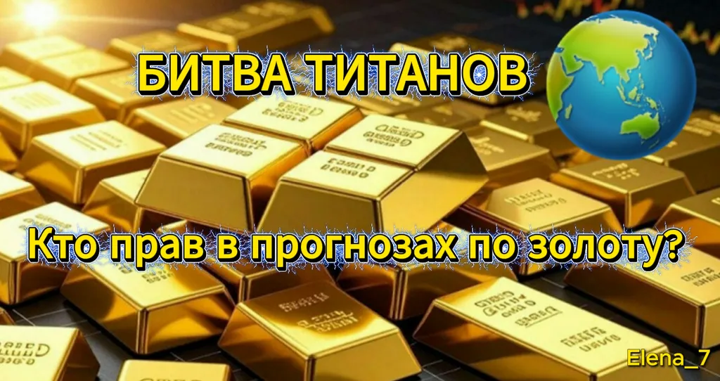 «Битва титанов»: Кто прав в прогнозах по золоту на 2026 год?