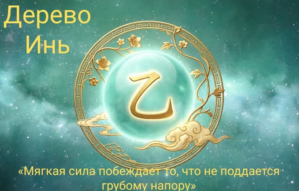 Дерево Инь (И 乙). Девиз на месяц Огненного Петуха