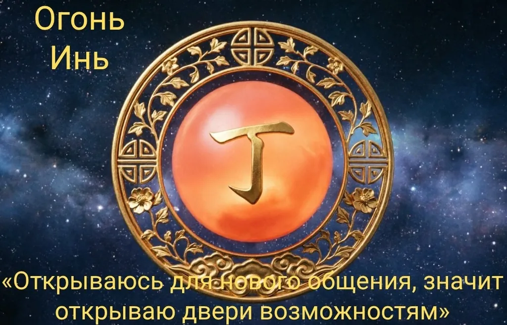 Огонь Инь (Дин 丁) Девиз на месяц Огненного Петуха