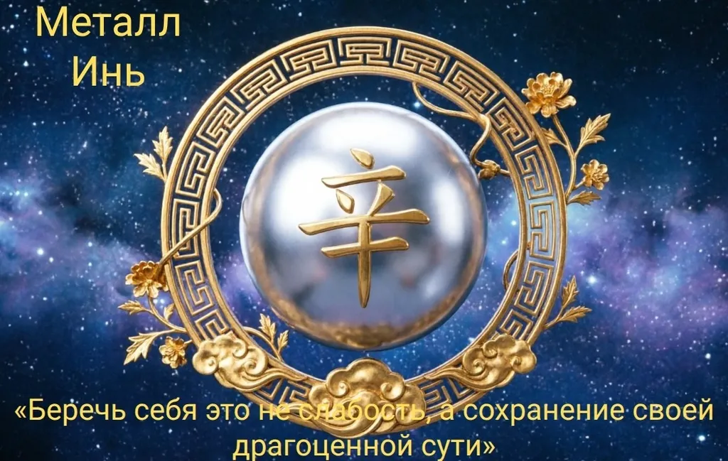 Металл Инь (Синь 辛). Девиз на месяц Огненного Петуха